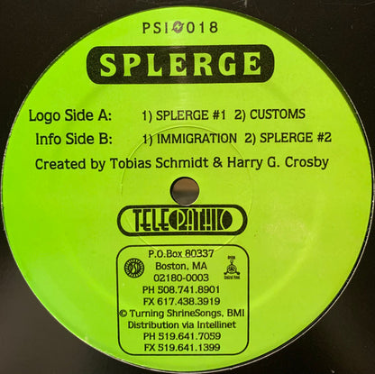 Splerge : Splerge (12")