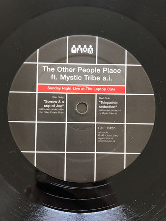 The Other People Place Mystic Tribe A.I. – Sunday Night Live At The Laptop Cafe (12", Clone, 2002) Front Cover