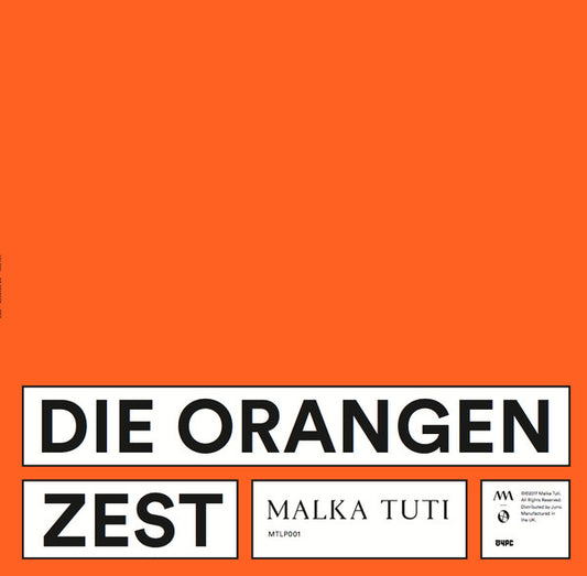 Die Orangen : Zest (2xLP, Album)