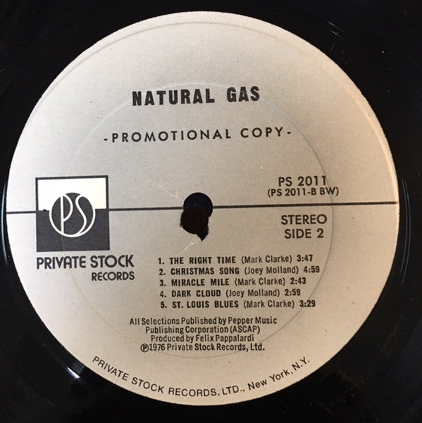 Natural Gas : Natural Gas (LP, Album, Promo)
