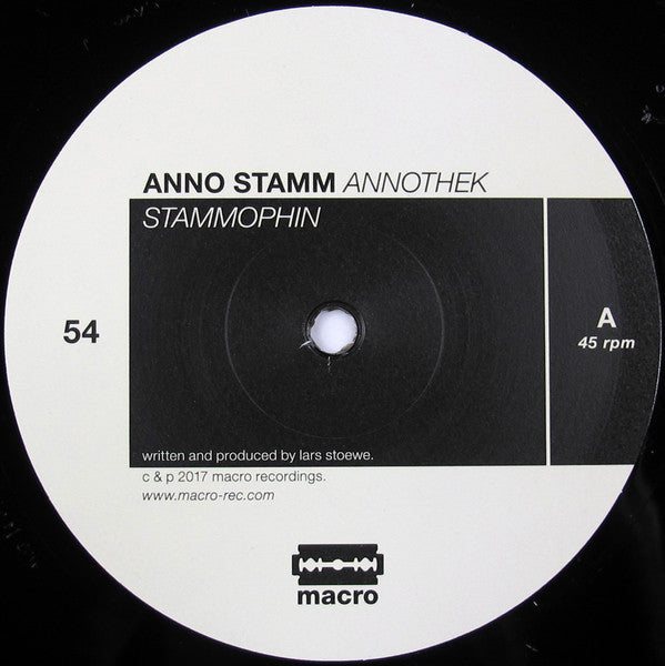 Anno Stamm : Annothek (12")