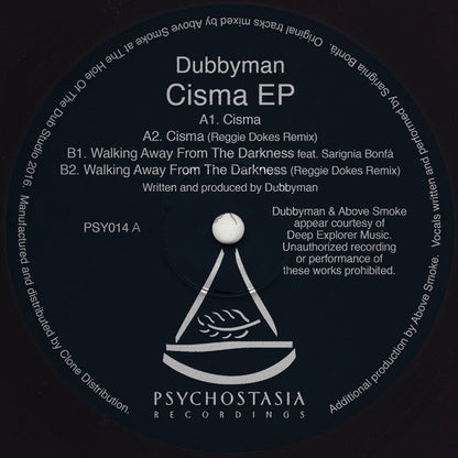 Dubbyman : Cisma EP (12", EP)