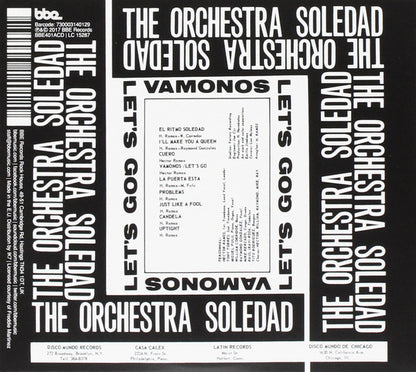 The Orchestra Soledad : Vamonos / Let's Go (CD, Album, RE)