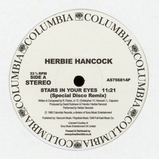 Herbie Hancock : Stars In Your Eyes / Saturday Night (12", RE)