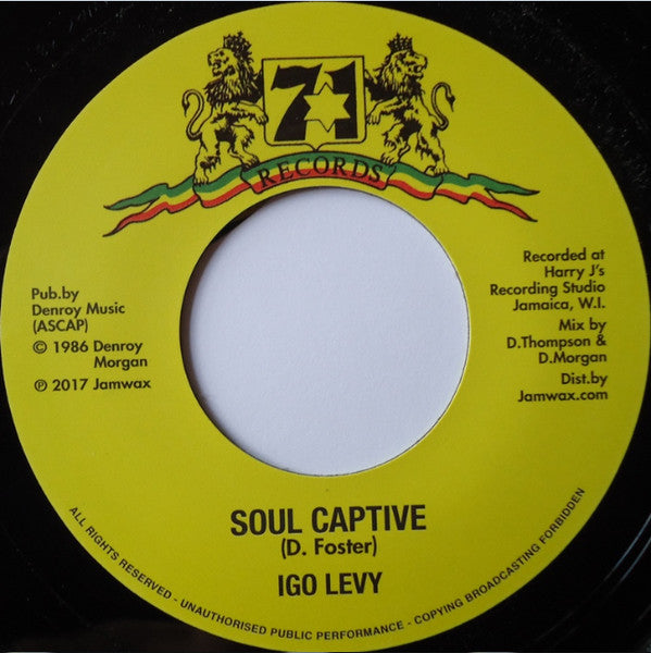 Igo Levi : Soul Captive  (7", RE)