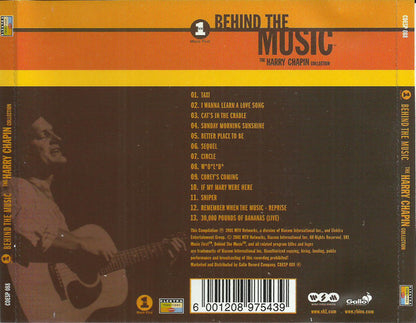 Harry Chapin : Behind The Music - The Harry Chapin Collection (CD, Album, Comp)