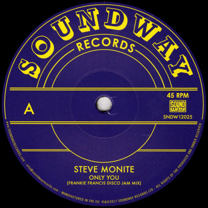 Steve Monite / Tabu Ley Rochereau : Only You / Hafi Deo (12")