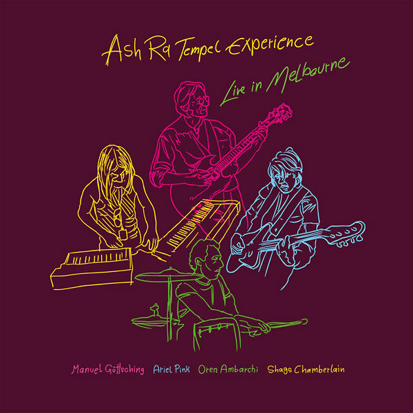 Ash Ra Tempel Experience Feat. Manuel Göttsching, Ariel Pink, Oren Ambarchi, Shags Chamberlain : Live In Melbourne (LP, Album)