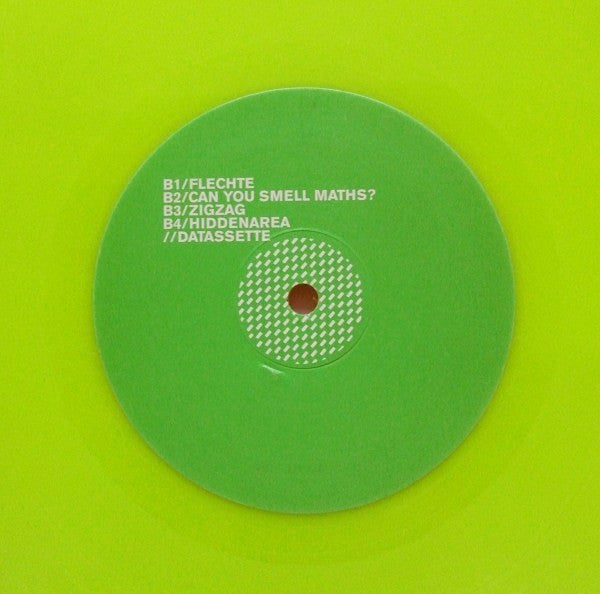 Plant43 Datassette – Split 1 (12", Neon Green, Ai Records, 2006) Image 3