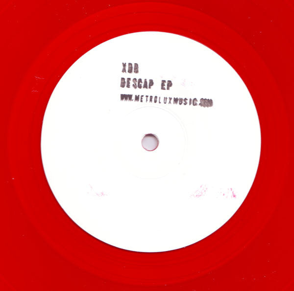 XDB : Descap EP (12", EP, Ltd, W/Lbl, Red)