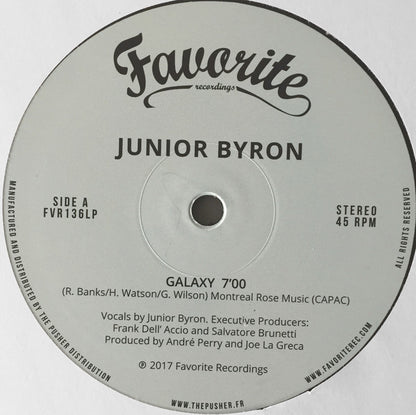 Junior Byron : Sunshine (2xLP, Album, RE, RM)