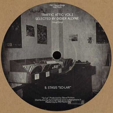 Richie Inkle / Stasis : Traffic Attic Vol.1 Selected By Didier Allyne (12", RE)