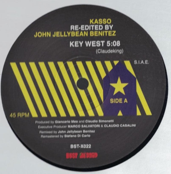 Kasso Re-edited By John Jellybean Benitez* : 1981-1982 (12", Ltd)