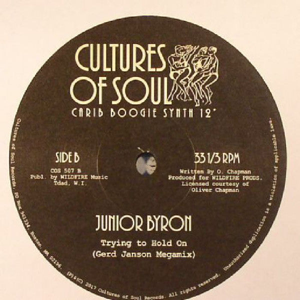 Junior Byron : Trying To Hold On  (12")