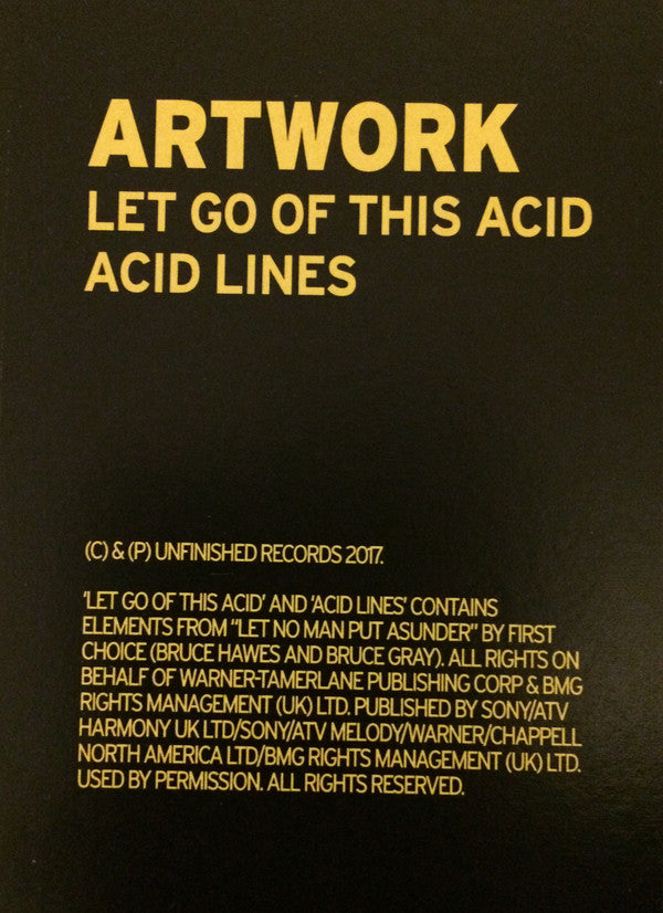 Artwork : Let Go Of This Acid (12")