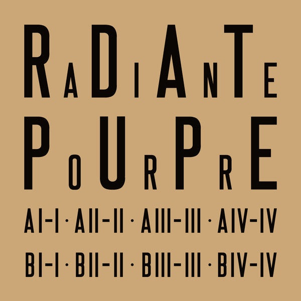 Radiante Pourpre : Radiante Pourpre (LP)