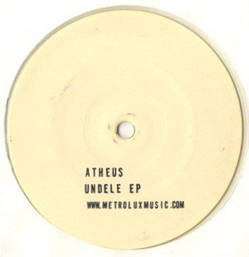 Atheus : Undele EP (12", EP, Ltd, W/Lbl, Cle)