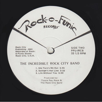 The Incredible Rock City Band : Invasion Of The Rock-O-Mites (LP, Album)