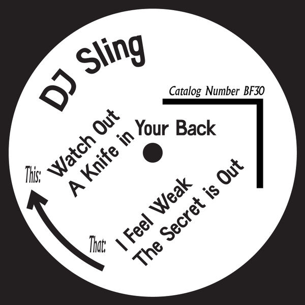 DJ Sling : The Secret EP (12", EP)