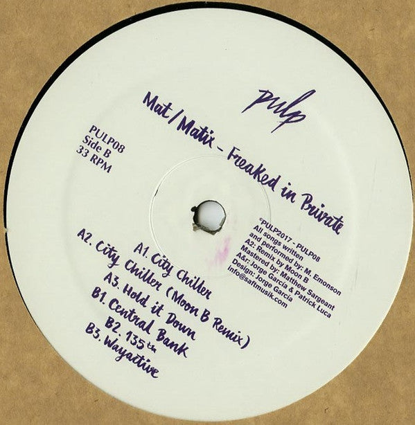 Mat/Matix : Freaked In Private (12")