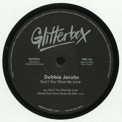 Debbie Jacobs : Don't You Want My Love (12", Promo)
