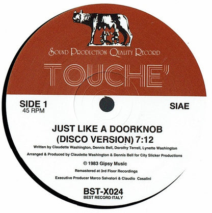 Touché (4) : Just Like A Doorknob (12", Ltd, RM)