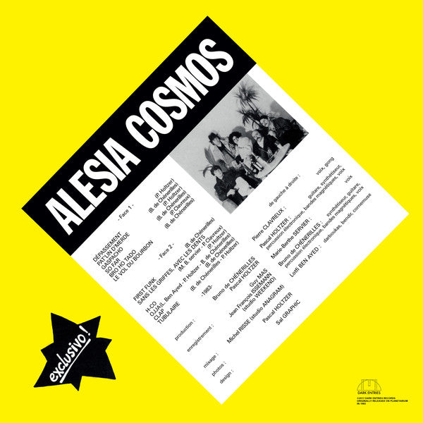 Alesia Cosmos : Exclusivo! (LP, RE, RM)