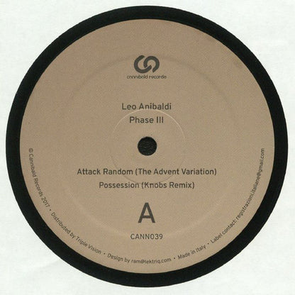 Leo Anibaldi : Phase III (12")