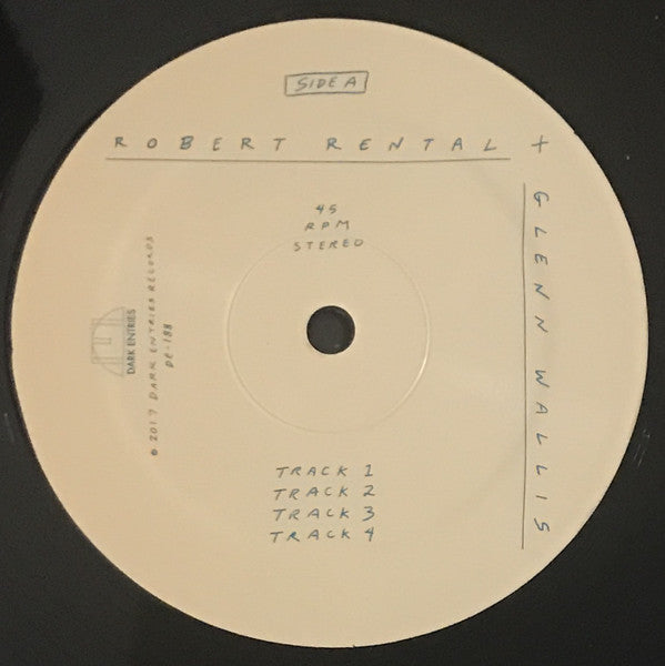 Robert Rental & Glenn Michael Wallis : Robert Rental & Glenn Wallis (12", MiniAlbum, RM)