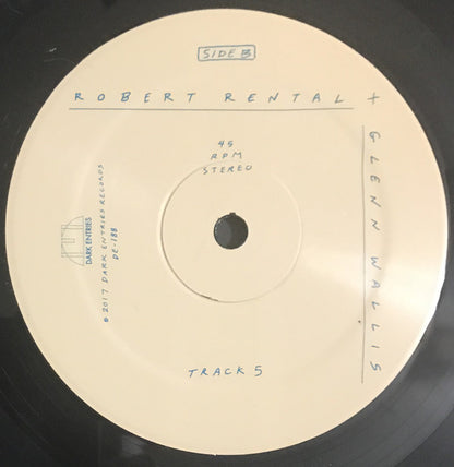 Robert Rental & Glenn Michael Wallis : Robert Rental & Glenn Wallis (12", MiniAlbum, RM)