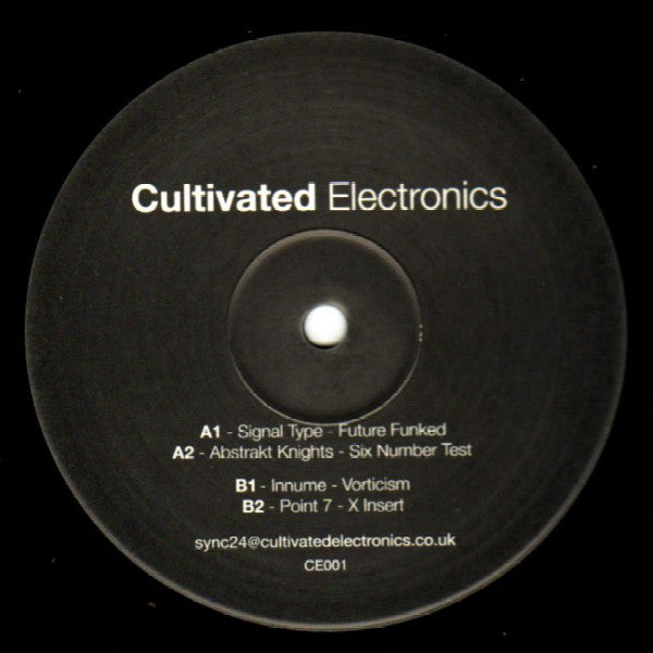 Various : Cultivated Electronics EP 001 (12", EP)