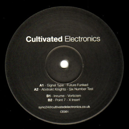 Various : Cultivated Electronics EP 001 (12", EP)