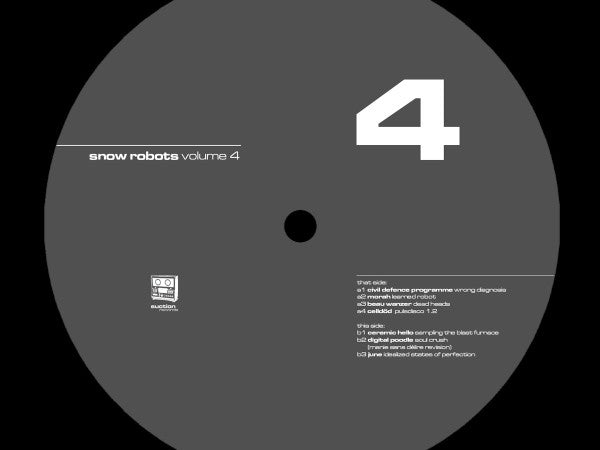 Various : Snow Robots Volume 4  (12", EP, Comp)