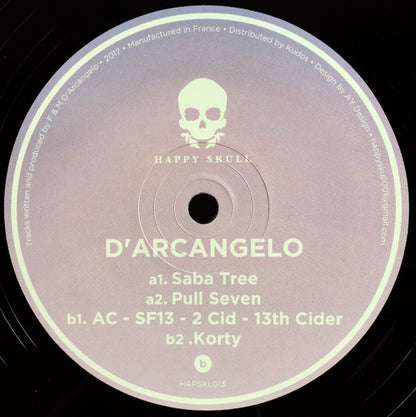 D'Arcangelo : D'Arcangelo (12", EP)