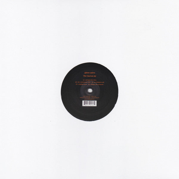 Glenn Astro : The Taurus EP  (12", EP)