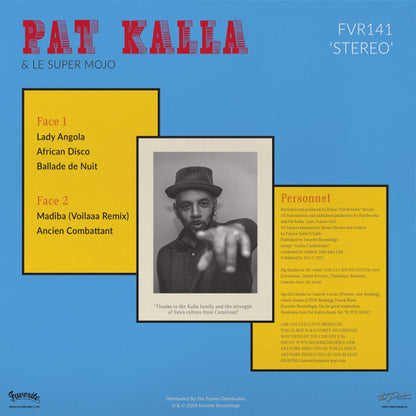 Pat Kalla & Le Super Mojo : Combattant (12", EP)
