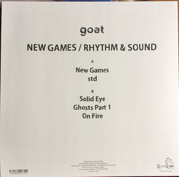 Goat (18) : New Games / Rhythm & Sound (LP, Comp)