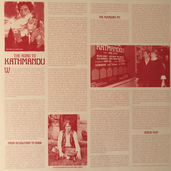 Serge Gainsbourg / Jean-Claude Vannier : Les Chemins De Katmandou (LP, Album, RE, RP)