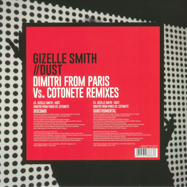 Gizelle Smith : Dust (Dimitri From Paris Vs. Cotonete Remixes) (12")