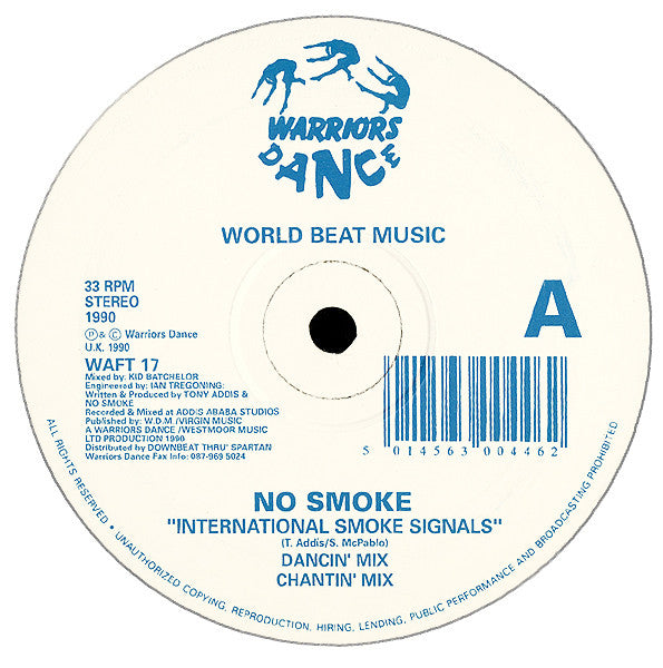 No Smoke : International Smoke Signals / Ra Ra...East Of Eden (12")