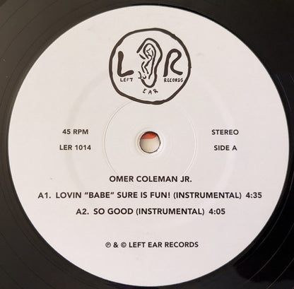 Omer Coleman Jr. : Lovin "Babe" Sure Is Fun / So Good (12")