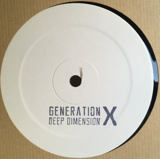 Deep Dimension (3) : Generation X (12", EP)