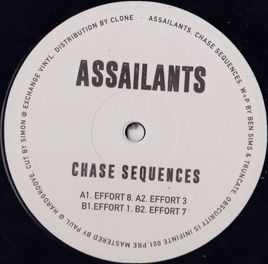 Assailants : Chase Sequences (12", EP)