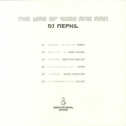 DJ NEPHIL : The War Of Gods & Man (12")