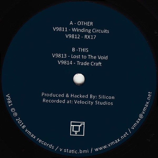 Silicon – V981 (12", V-MAX Records, 2018) Front Cover