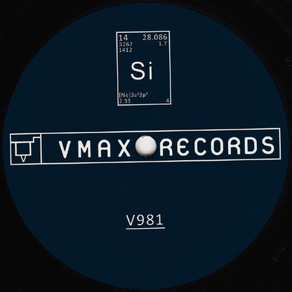 Silicon – V981 (12", V-MAX Records, 2018) Back Cover