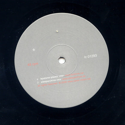 Byetone : Plastic Star Rmx (12")
