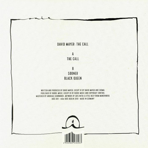 David Mayer : The Call (12", EP)