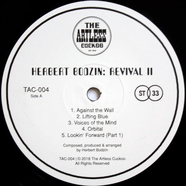 Herbert Bodzin : Revival II - The Electronic Tapes 1979-1982 (LP, Album, Ltd)