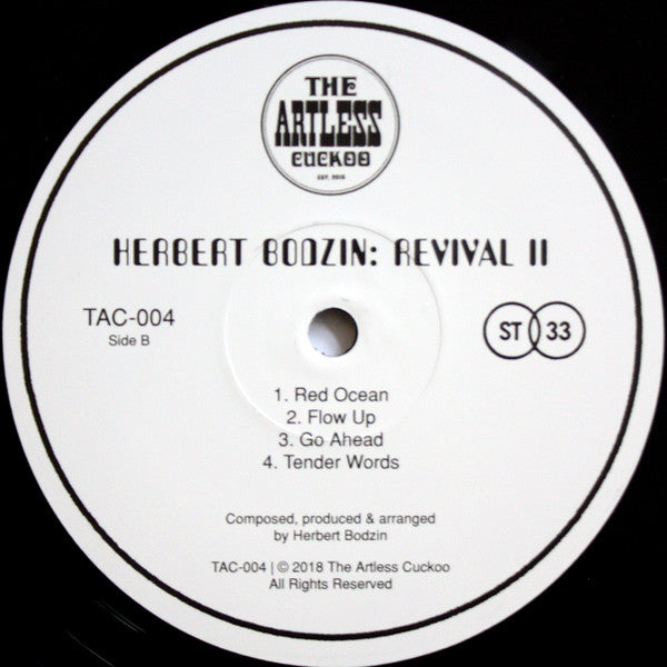 Herbert Bodzin : Revival II - The Electronic Tapes 1979-1982 (LP, Album, Ltd)